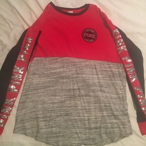 Pink long sleeve shirt